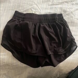 lululemon athletica Women's Black Athletic Shorts